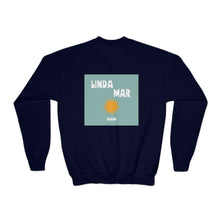 Load image into Gallery viewer, Linda Mar Beach Youth Crewneck Sweatshirt