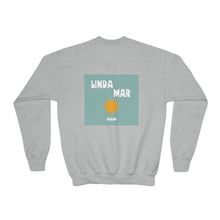 Load image into Gallery viewer, Linda Mar Beach Youth Crewneck Sweatshirt
