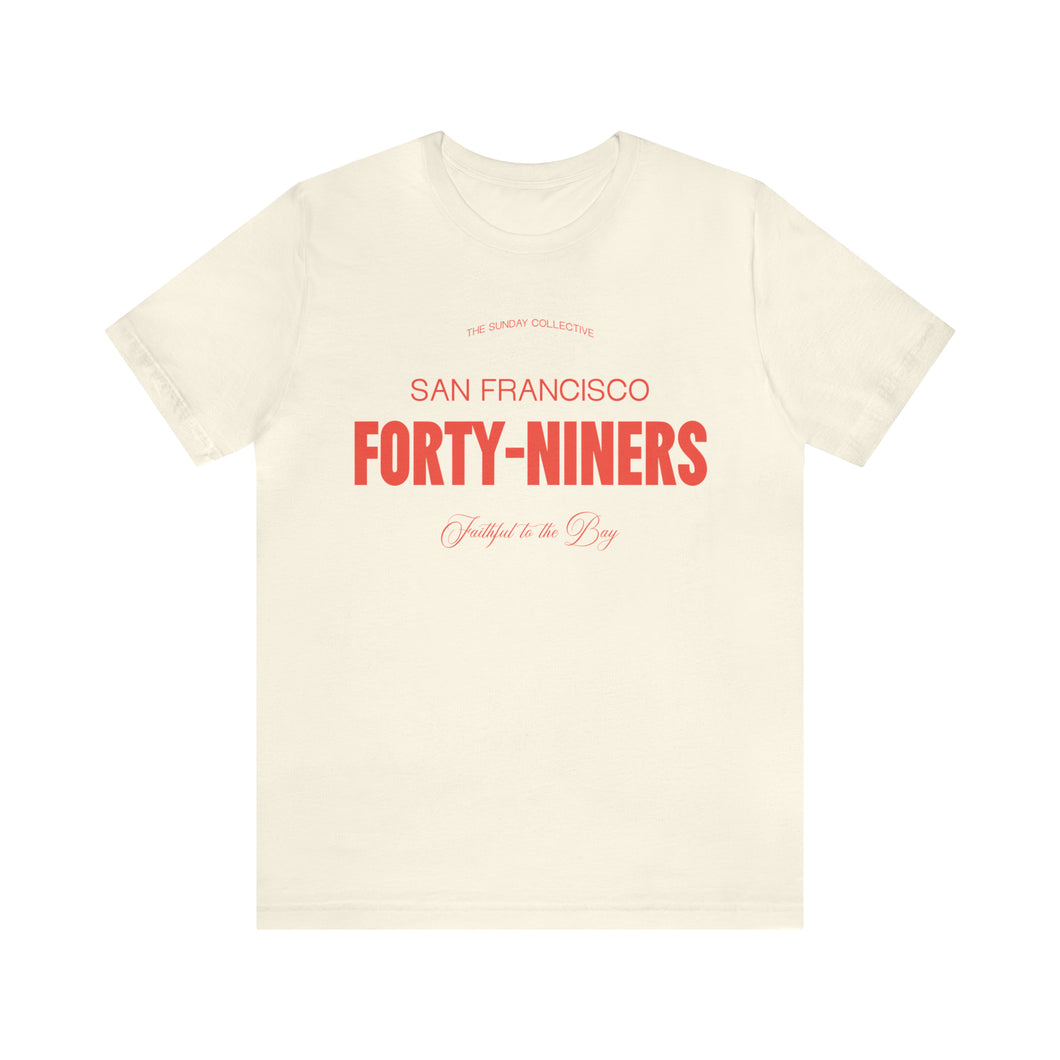 Forty-Niners Tee- The Sunday Collective