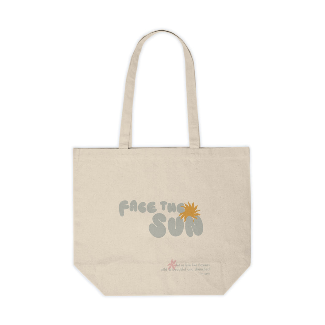 Canvas Shopping Tote