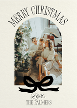 Load image into Gallery viewer, Arch &amp; Bow Holiday Card- Digital Download
